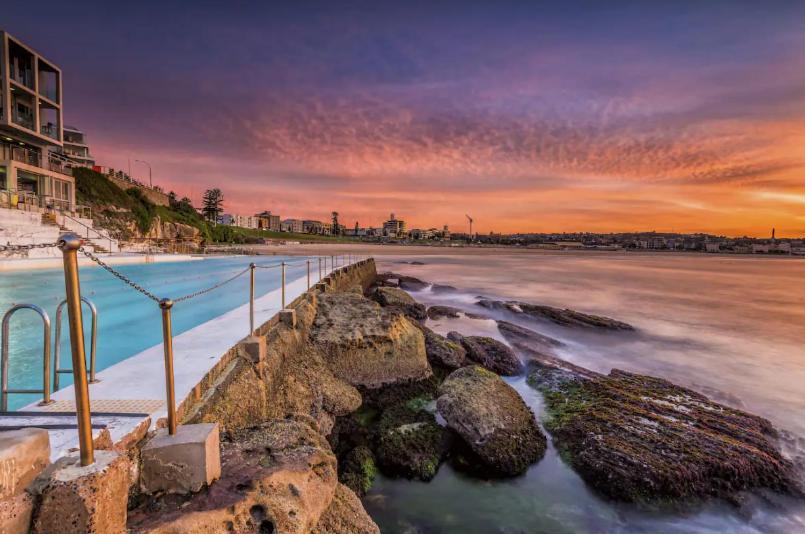 Best Location At Bondi Beach, On The Beach! Leilighet Sydney Eksteriør bilde